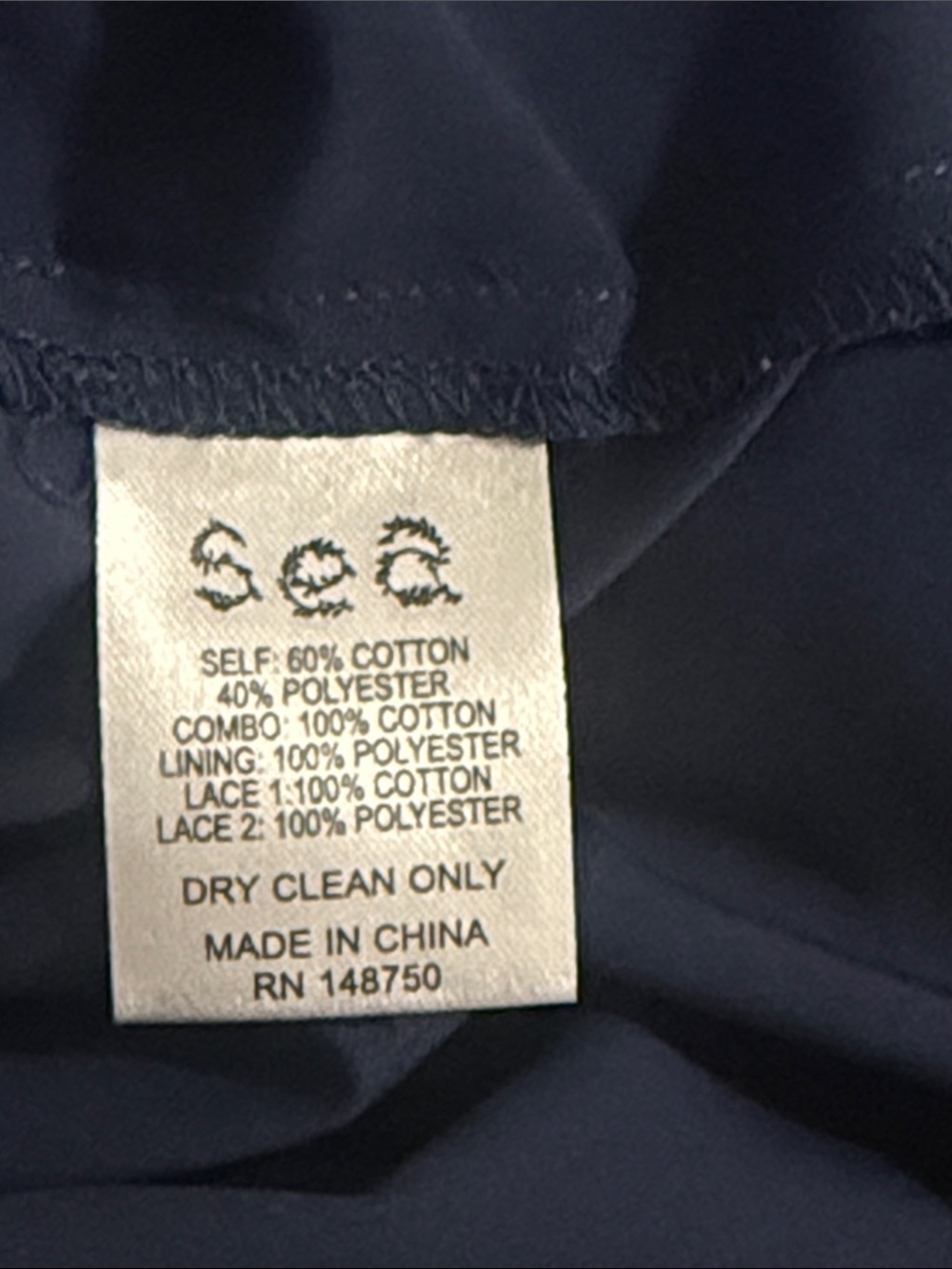 Sea New York Teal Navy Lace Mini Dress Size 8 Crochet Asymmetrical Boho Cocktail - Picture 10 of 11